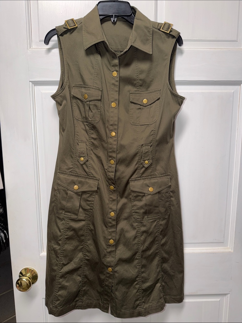 Calvin Klein khaki green utility piece